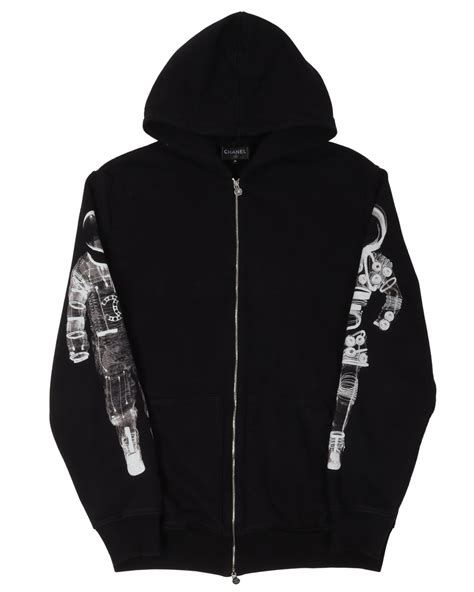 chanel astronaut hoodie price|chanel leather cardigan.